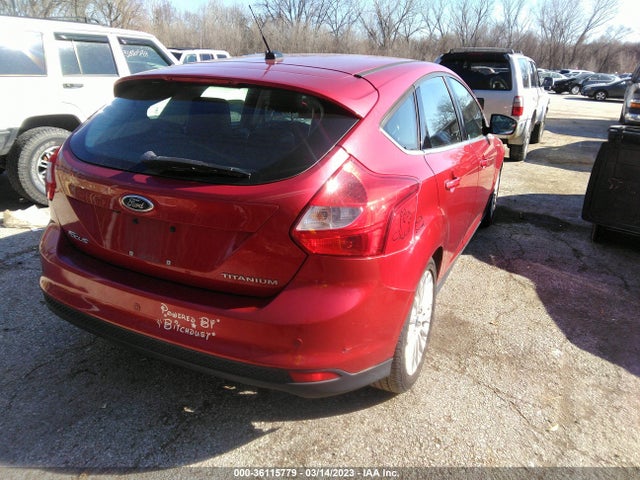 2012 FORD FOCUS TITANIUM VIN: 1FAHP3N28CL100222