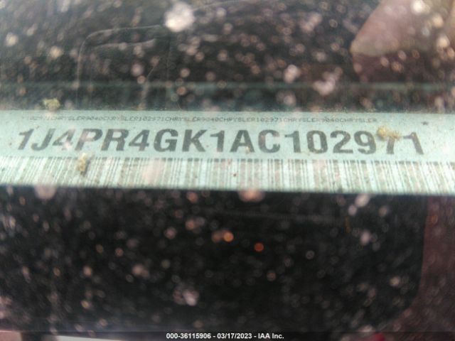 1J4PR4GK1AC102971 Jeep Grand Cherokee