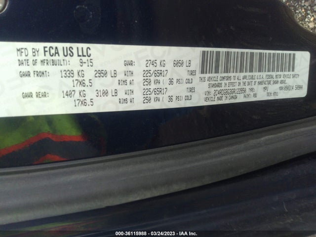 Dodge Grand Caravan Se 2016 2C4RDGBG3GR122950 Image 9