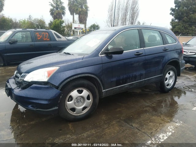 2010 HONDA CR-V LX VIN: 5J6RE3H3XAL017844