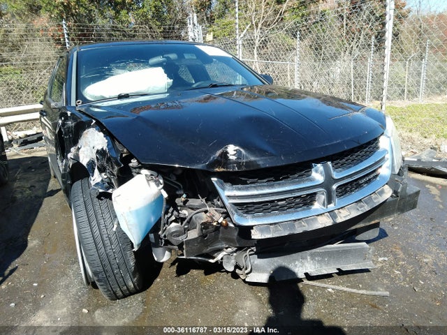 2013 DODGE AVENGER SE VIN: 1C3CDZAB0DN718733