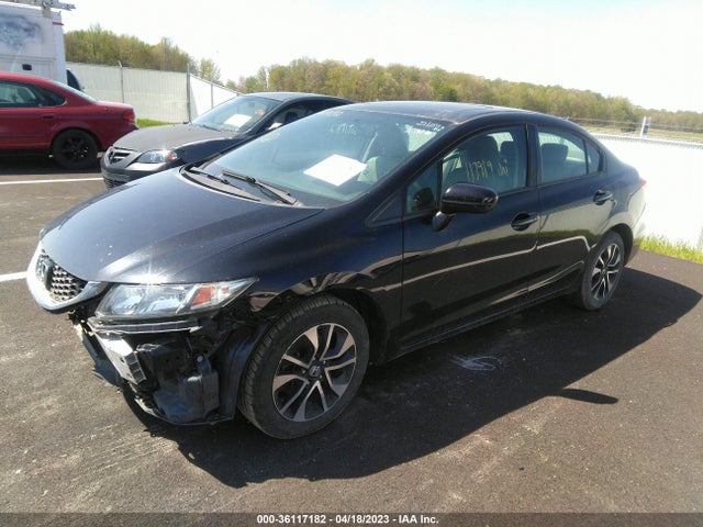 Honda Civic Sedan Ex 2014 19XFB2F8XEE081147 Image 2