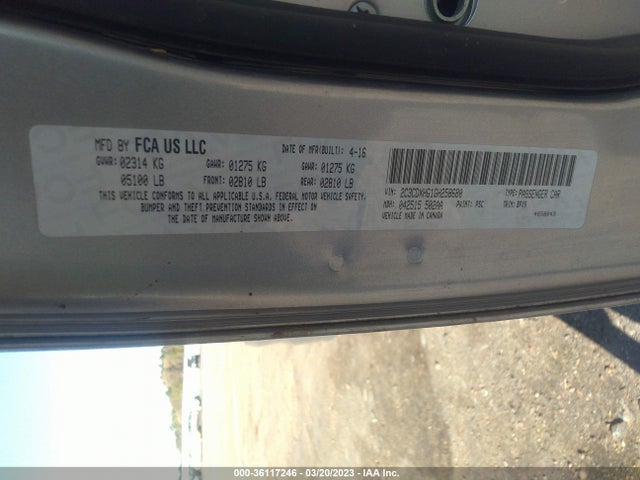 Dodge Charger Sxt 2016 2C3CDXHG1GH258680 Image 9