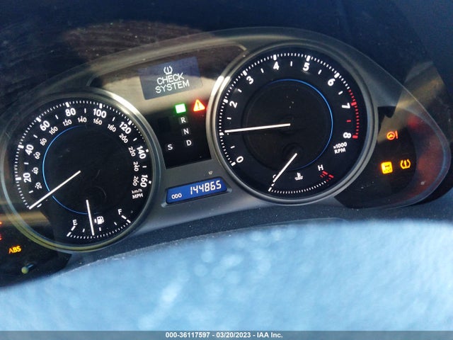 2009 LEXUS IS 250 VIN: JTHCK262195035656