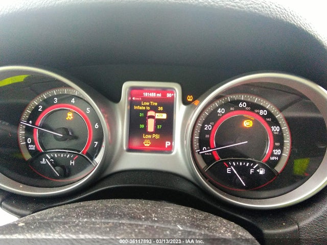 2013 DODGE JOURNEY SXT VIN: 3C4PDCBG4DT552673