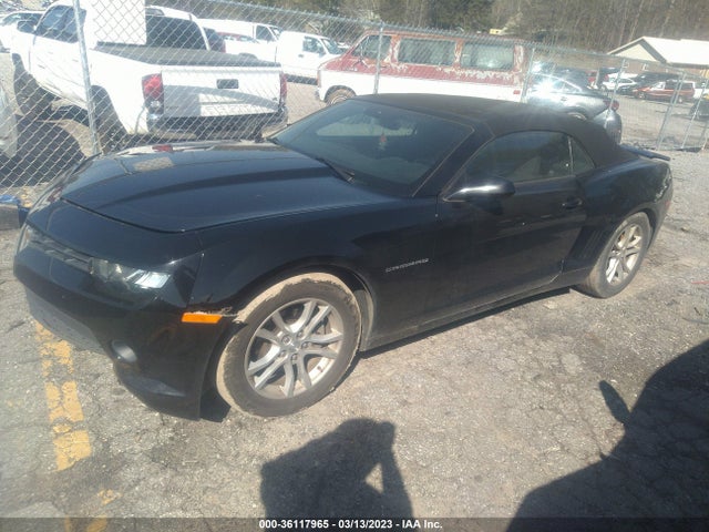 2015 CHEVROLET CAMARO LT VIN: 2G1FD3D33F9276829