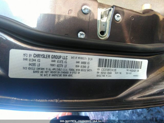 1C3CDFEB5FD141165 Dodge DART GT