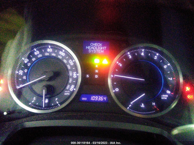 2013 LEXUS IS 250 VIN: JTHBF5C23D5189655