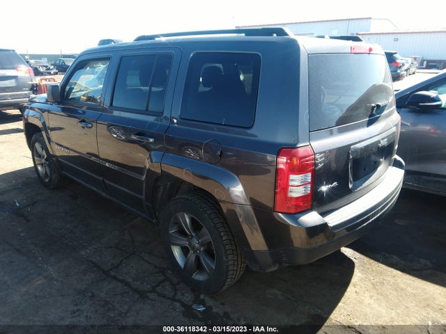 2015 JEEP PATRIOT HIGH ALTITUDE EDITION VIN: 1C4NJRFB4FD109742