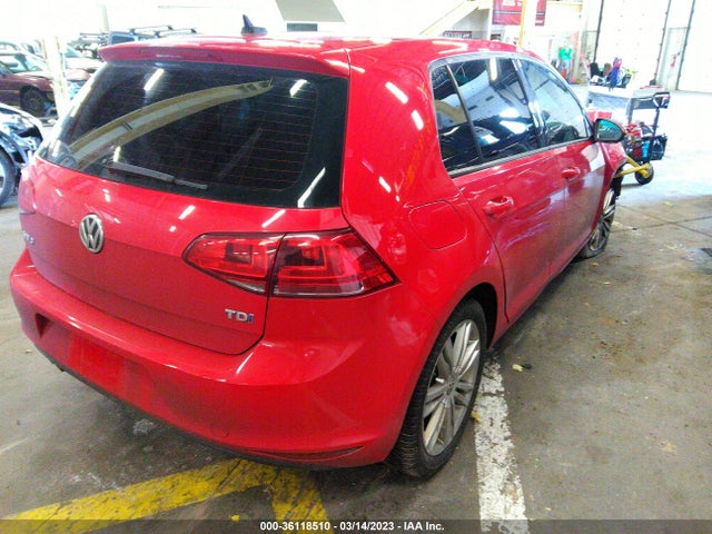 3VW2A7AU8FM015204 Volkswagen Golf Tdi Se