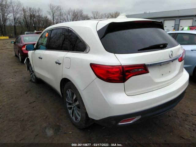 5FRYD4H42GB037521 Acura Mdx W/tech/w/tech