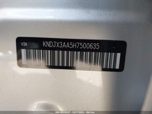 KNDJX3AA5H7500635 KIA Soul !