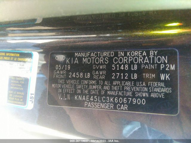 KNAE45LC3K6067900 KIA Stinger Gt1