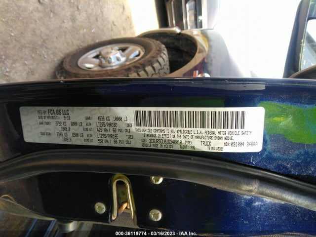 RAM 2500 Tradesman 2018 3C6UR5CL0JG348010 Image 10