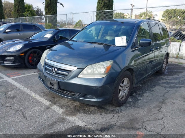 2006 HONDA ODYSSEY EX-L VIN: 5FNRL38756B427427