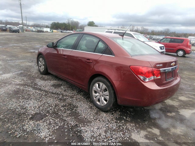2012 CHEVROLET CRUZE LS VIN: 1G1PC5SH0C7208695
