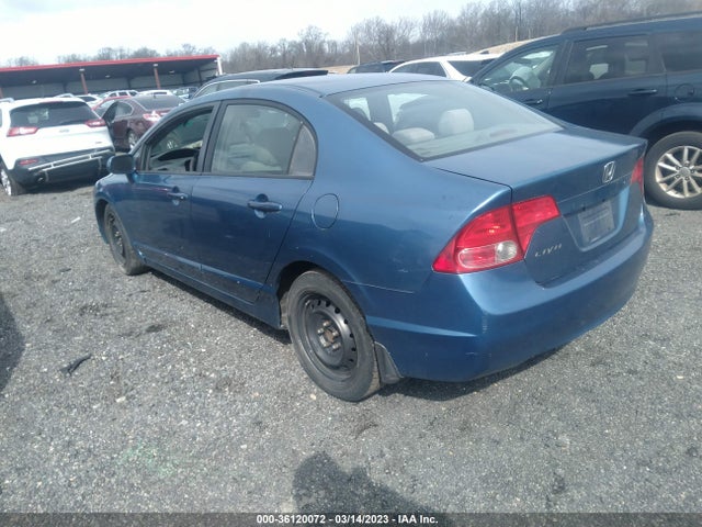 2007 HONDA CIVIC SDN LX VIN: 1HGFA16557L055702