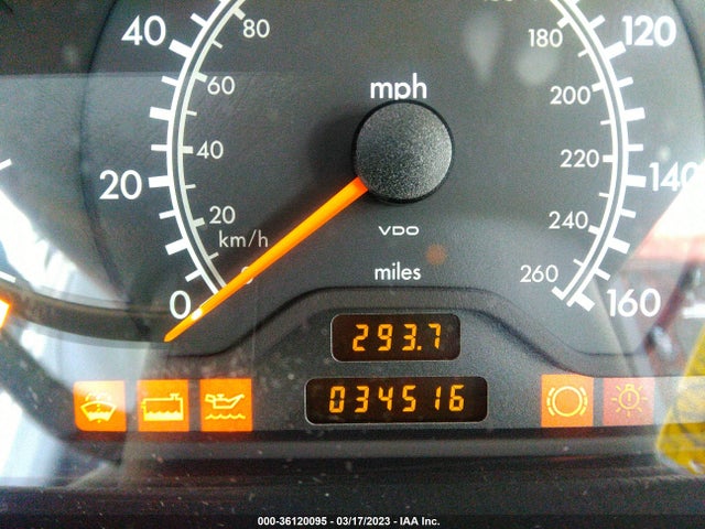 1997 MERCEDES-BENZ C CLASS VIN: WDBHA28E3VF566510