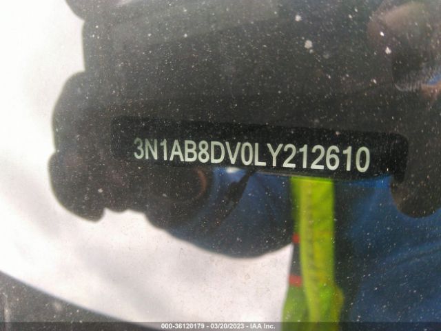 3N1AB8DV0LY212610 Nissan SENTRA SR