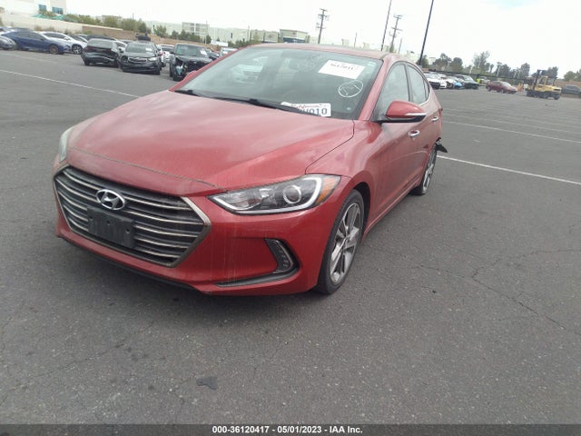 2017 HYUNDAI ELANTRA LIMITED VIN: 5NPD84LF0HH031037
