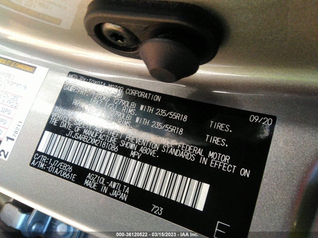 JTJSARBZXM2181086 Lexus Nx Nx 300 F Sport