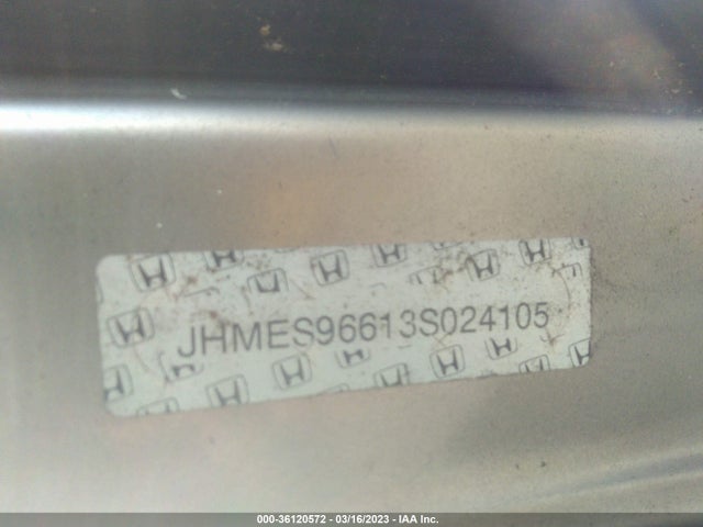 2003 HONDA CIVIC HYBRID VIN: JHMES96613S024105
