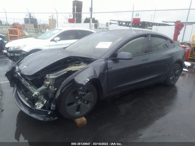 Tesla Model 3 Long Range 2022 5YJ3E1EB6NF253072 Image 2