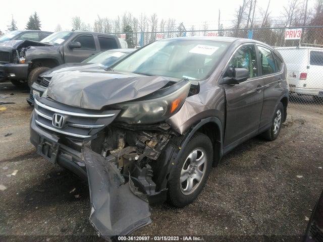 2012 HONDA CR-V LX VIN: 5J6RM3H32CL009369