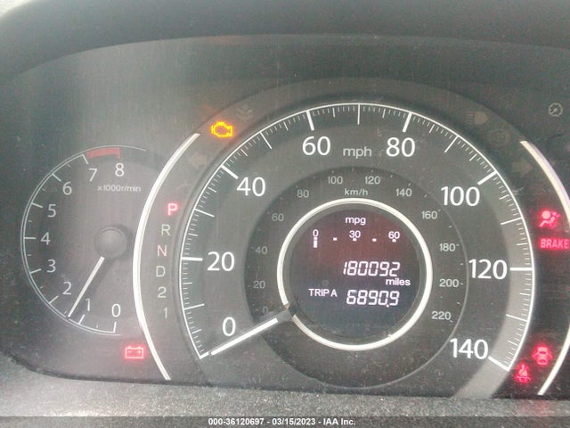 2012 HONDA CR-V LX VIN: 5J6RM3H32CL009369
