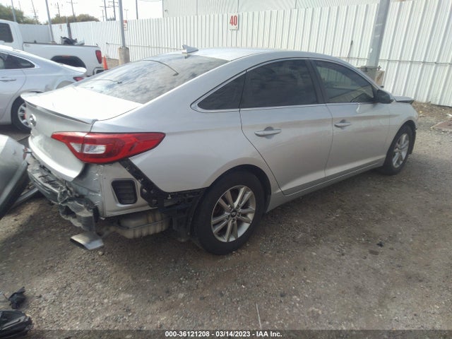 Hyundai Sonata 2.4l 2016 5NPE24AF7GH398153 Image 4