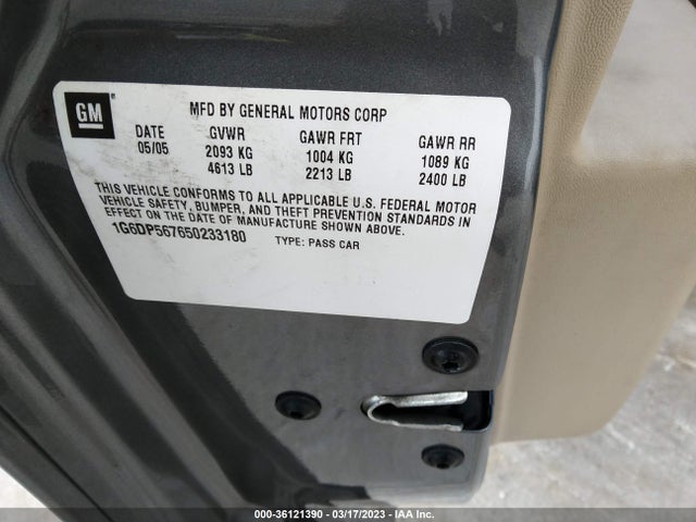 Cadillac CTS 2005 1G6DP567650233180 Image 10