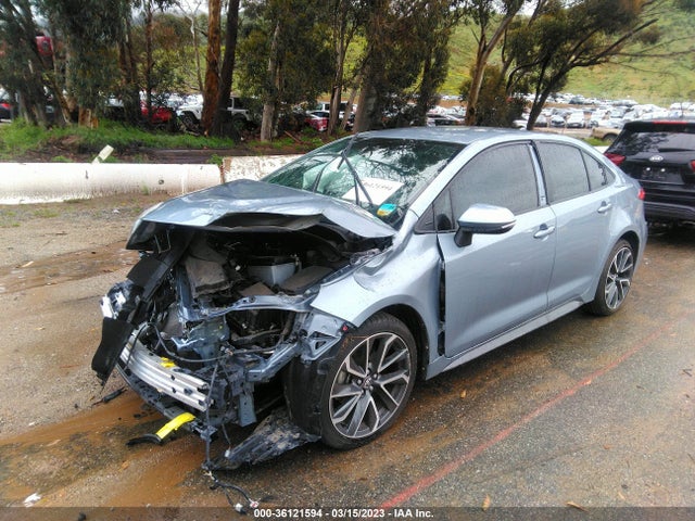 Toyota COROLLA SE 2021 JTDS4MCE1MJ073552 Image 2
