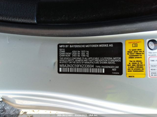 WBA3N3C59FK233604 BMW 4 Series 428i