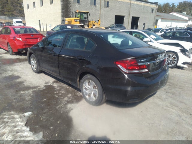 Honda Civic Sedan Lx 2014 2HGFB2F52EH530168 Image 4