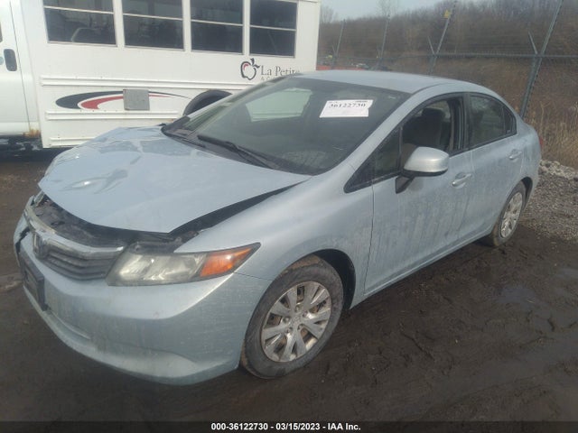 2012 HONDA CIVIC SDN LX VIN: 19XFB2F55CE013289