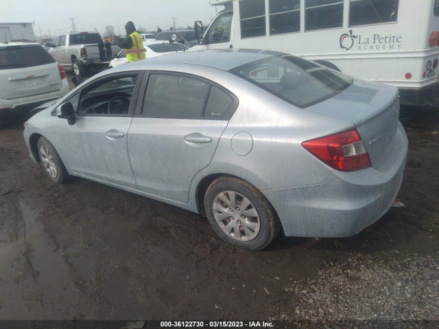 2012 HONDA CIVIC SDN LX VIN: 19XFB2F55CE013289