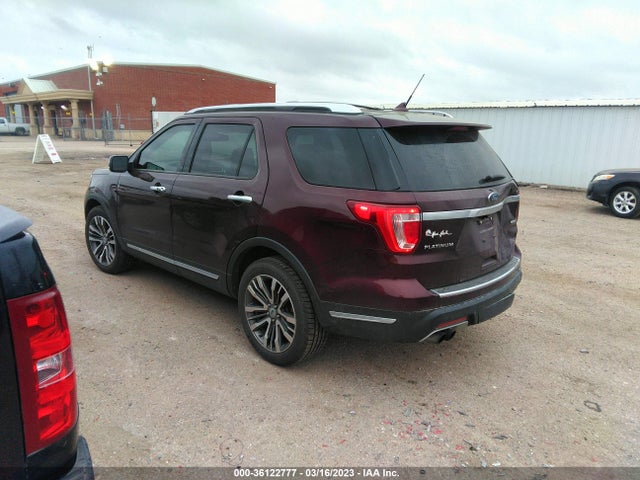 2018 FORD EXPLORER PLATINUM VIN: 1FM5K8HT5JGC84484