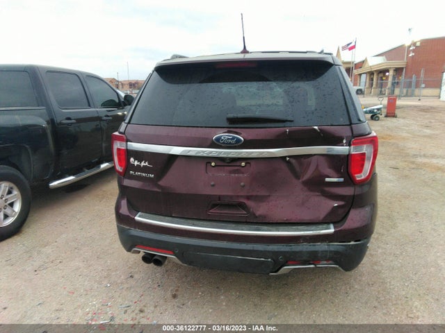 2018 FORD EXPLORER PLATINUM VIN: 1FM5K8HT5JGC84484