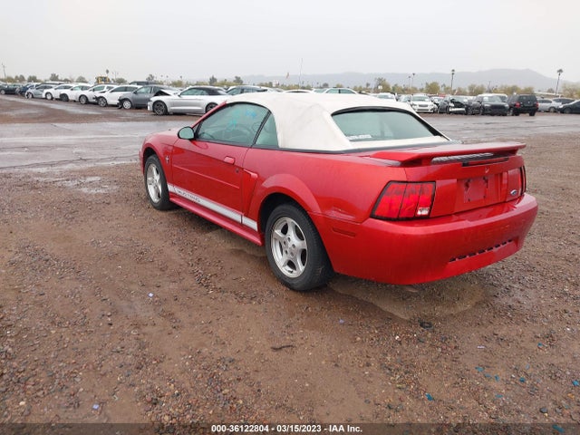 2002 FORD MUSTANG DELUXE/PREMIUM VIN: 1FAFP44412F163367