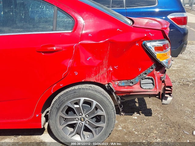Chevrolet SONIC LT 2017 1G1JD5SH1H4109153 Image 8