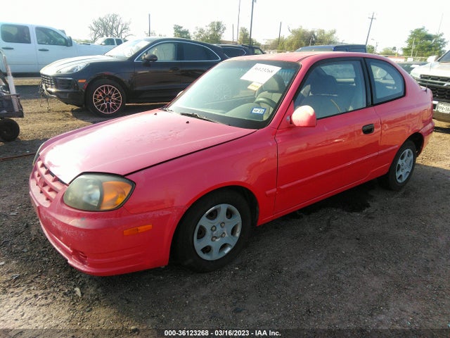 2004 HYUNDAI ACCENT GL/GT VIN: KMHCG35C34U308643