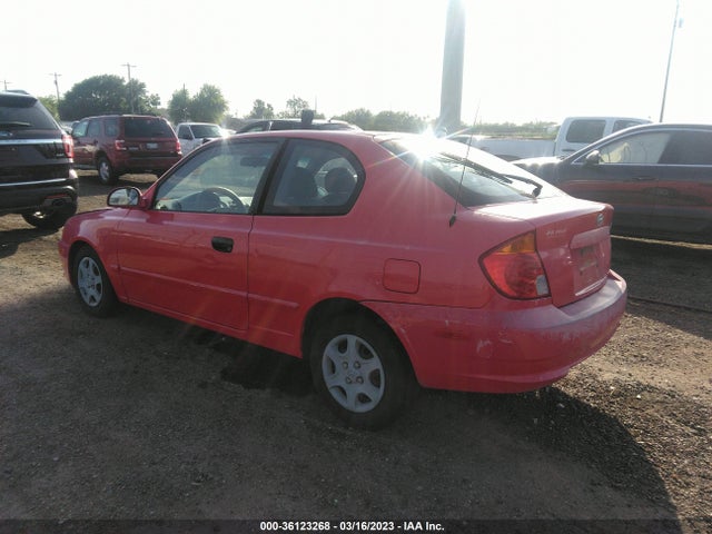 2004 HYUNDAI ACCENT GL/GT VIN: KMHCG35C34U308643