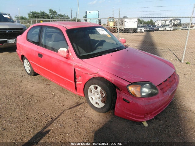 2004 HYUNDAI ACCENT GL/GT VIN: KMHCG35C34U308643