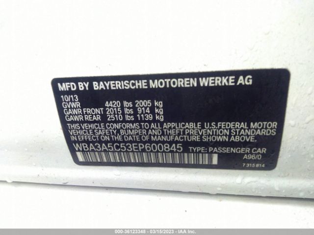 WBA3A5C53EP600845 BMW 3 Series 328i