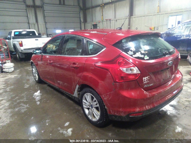 2012 FORD FOCUS SEL VIN: 1FAHP3M23CL310230
