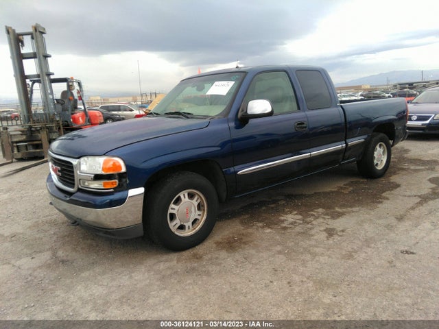 2002 GMC SIERRA 1500 SLE VIN: 2GTEC19T721265800