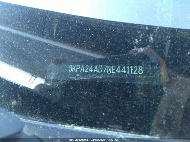 2022 KIA RIO S VIN: 3KPA24AD7NE441128