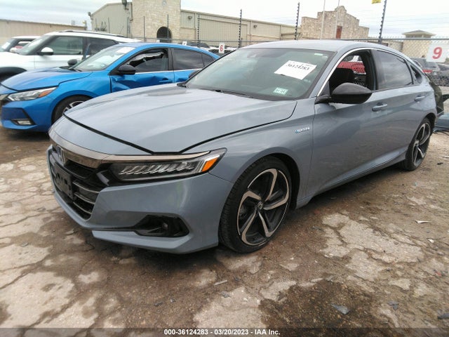 2022 HONDA ACCORD HYBRID SPORT VIN: 1HGCV3F20NA009258