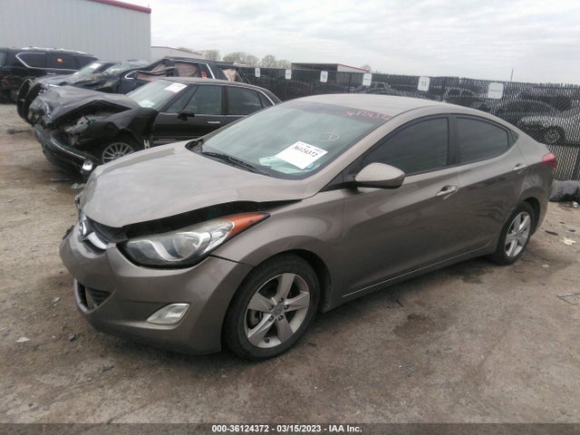 2013 HYUNDAI ELANTRA GLS VIN: 5NPDH4AE7DH238593