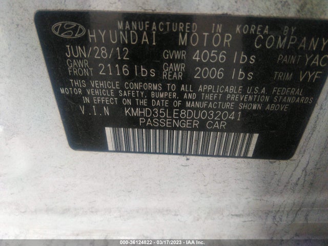 Hyundai ELANTRA GT 2013 KMHD35LE8DU032041 Image 9